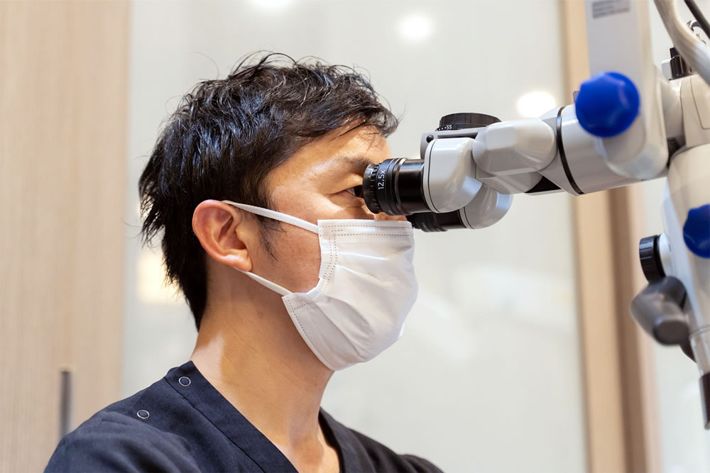 拡大視野による精密な切削