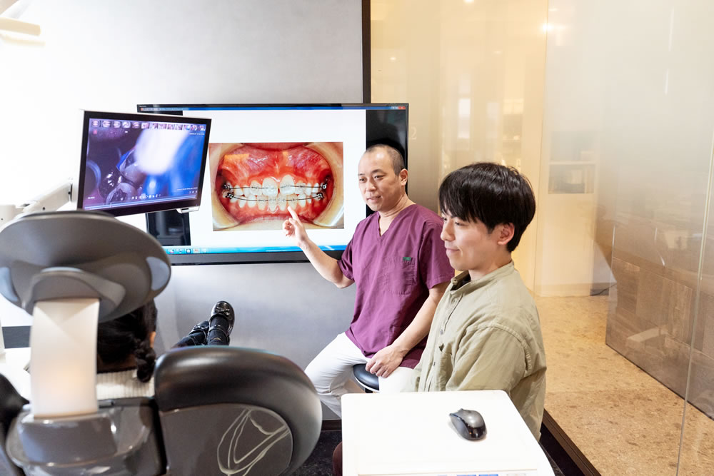 お子さま目線の治療説明