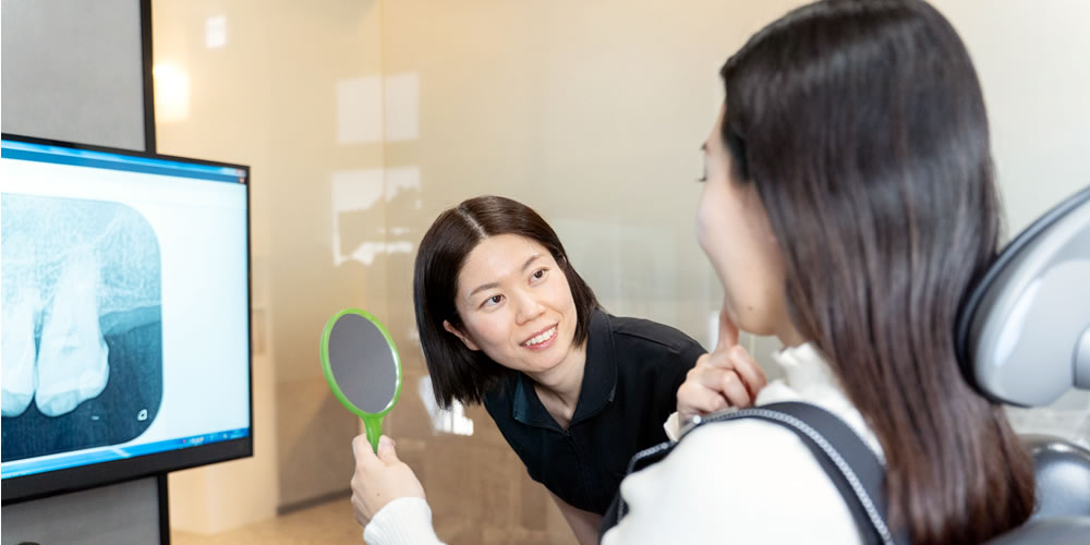 痛くない時の歯医者さん
