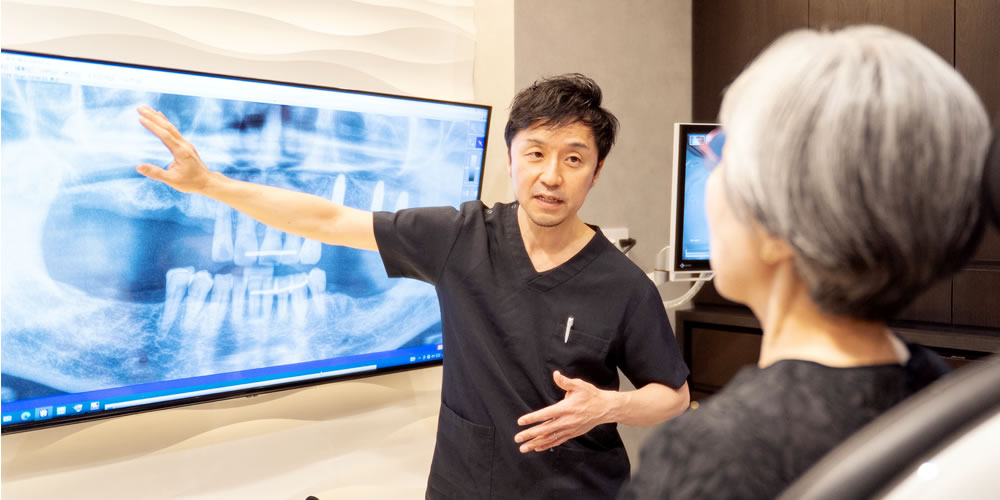 天然の歯を守れる歯医者