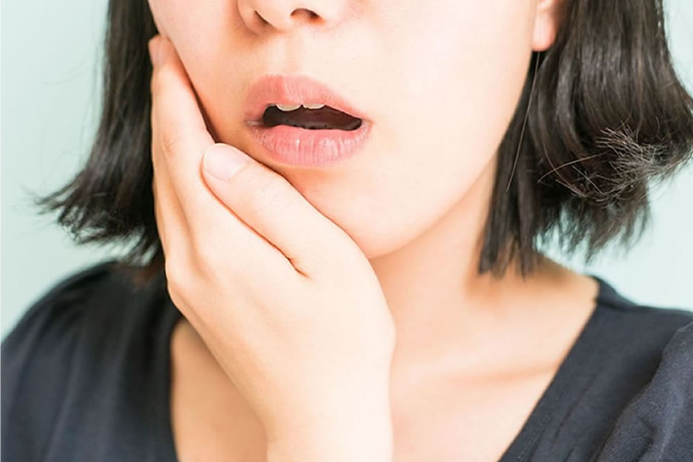 咬み合わせが悪い